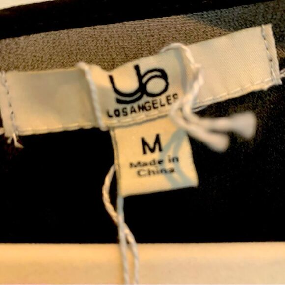 NWT! Ya Los Angeles Black Bedazzled Romper Women’s Size Medium (M) - Picture 6 of 11